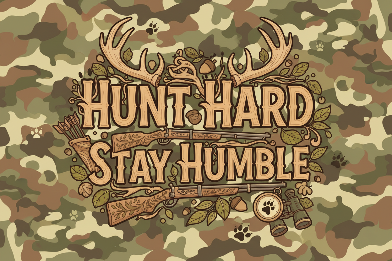 Hunt Hard Stay Humble