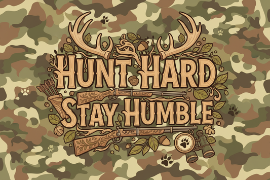 Hunt Hard Stay Humble