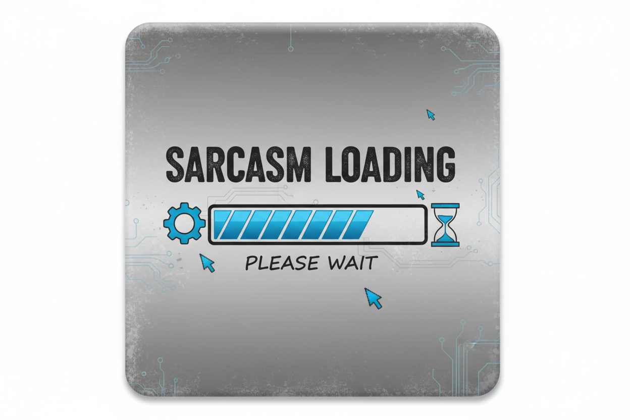 Sarcasm Loading Please Wait